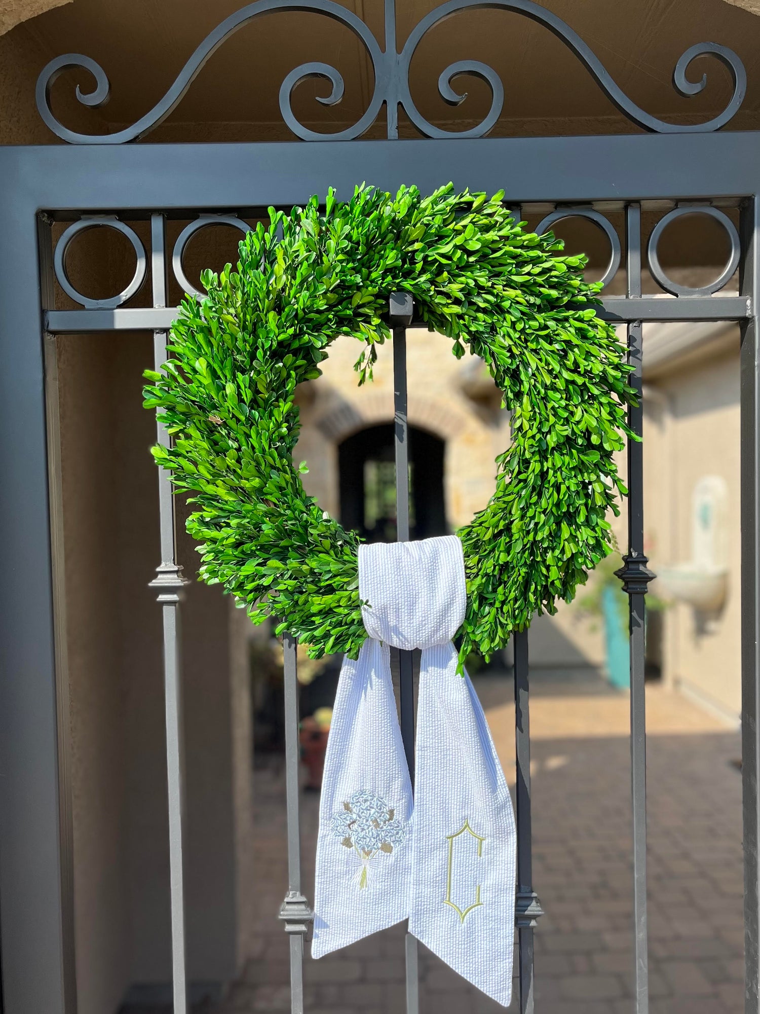 Wreath Sashes