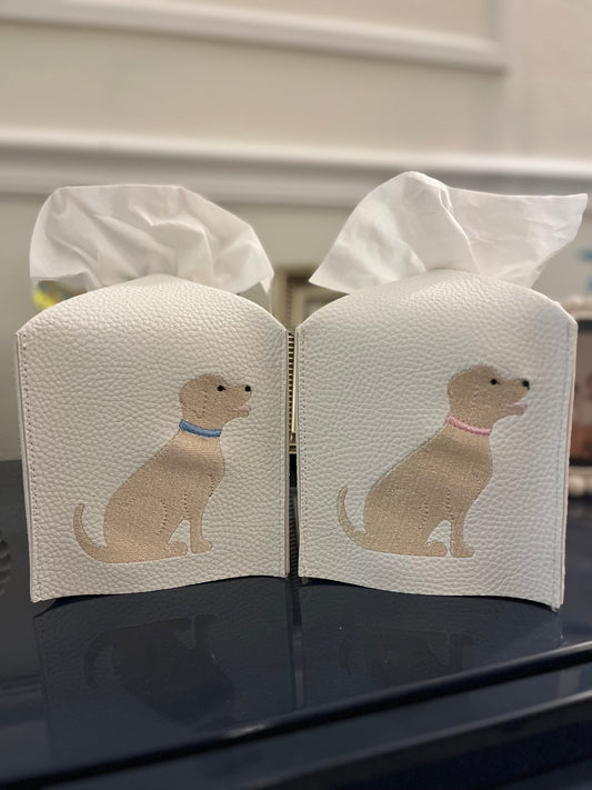 Man's Best Friend Tissue Box Cover